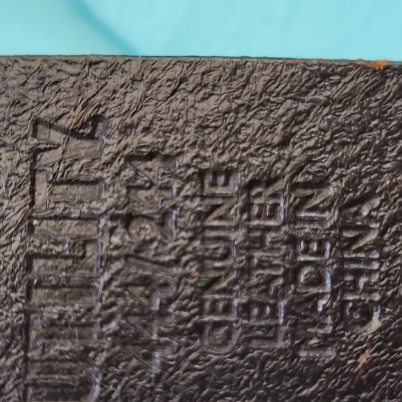 Utility women's EUC black genuine leather classic silver studded belt Size M - Picture 8 of 9